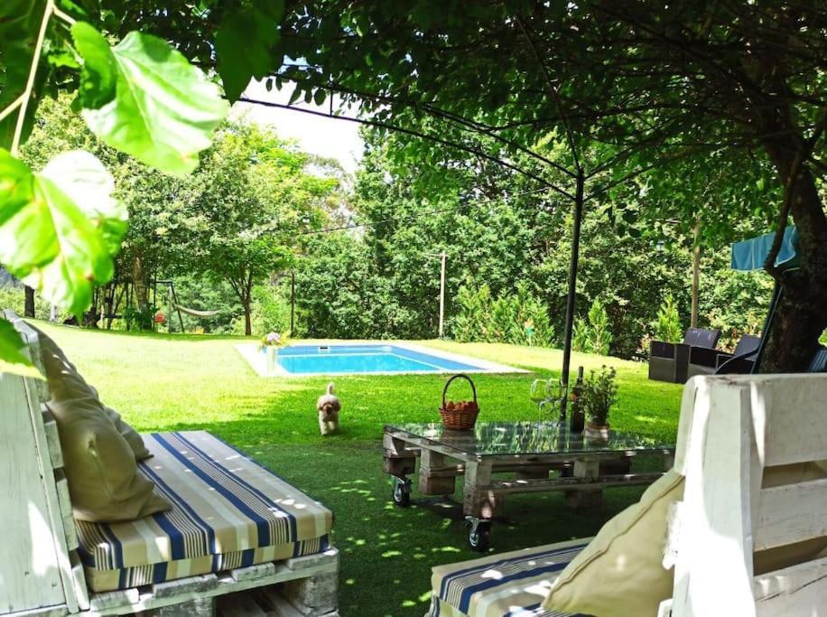 A Vina De Lina. Turismo Rural Con Piscina Y Finca. Pontevedra Luaran gambar